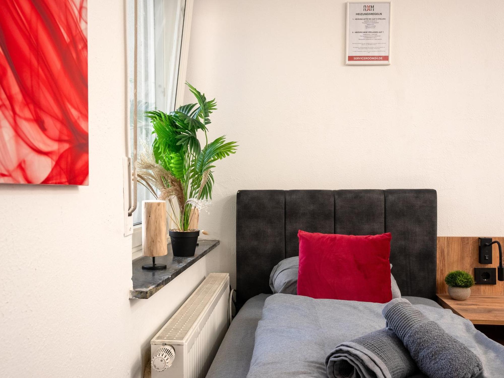 Serviceroom24 - Apartment 4 In Herten Wlan - Smart-Tv - 24-7 Check-In Und Kueche エクステリア 写真
